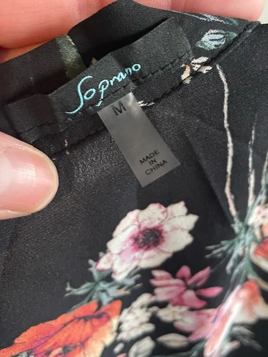 Soprano Floral Maxi Dress Sleeveless - Picture 5 of 6